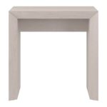 Finley & Sloane Oswin 22-in. Wide Rectangular Side Table, Alder White — photo 1