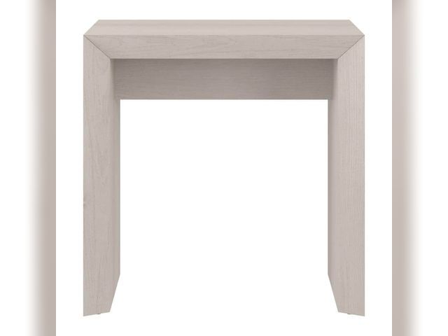 Finley & Sloane Oswin 22-in. Wide Rectangular Side Table, Alder White