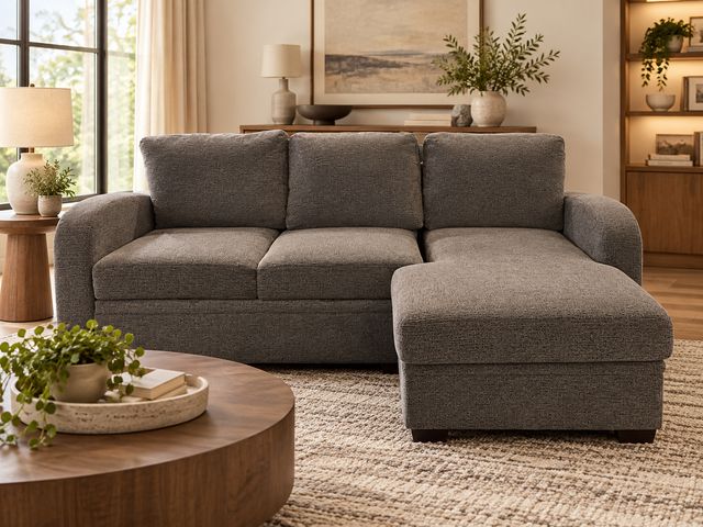 Coddle Aria Gray Modular Sofa with Storage Chaise — Incomplete Configuration