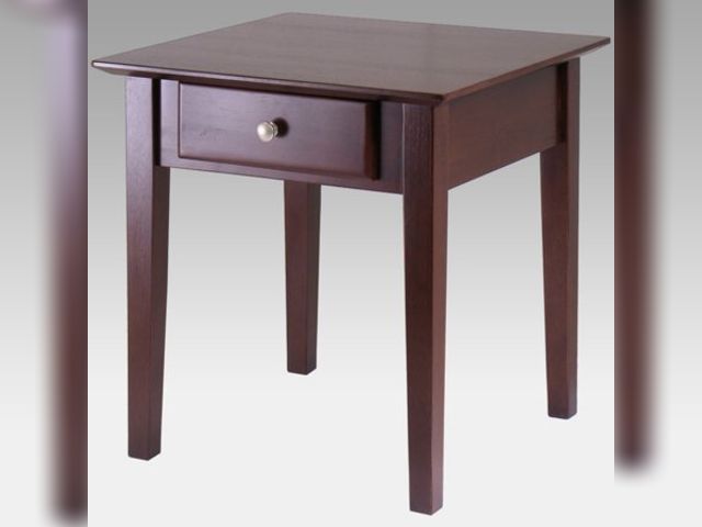 Winsome Rochester End Table in Walnut Finish
