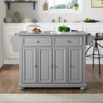 Crosley Furniture Alexandria Granite Top Kitchen Island/cart — photo 1