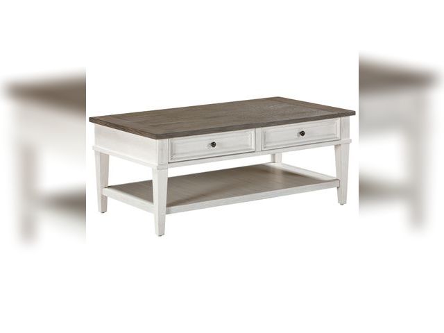 Furniture Dawnwood 3-Pc. Wood Occasional Rectangle Table Set - White