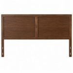 Baxton Studio Allegra Bed, Dark Gray Ash Brown — photo 1