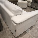 Genuine Leather White Love seat — Sectional Piece Only — photo 3