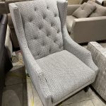 Queenstin 29 Fabric Tufted Wing Chair, Created for Macy's — photo 4