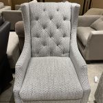 Queenstin 29 Fabric Tufted Wing Chair, Created for Macy's — photo 5