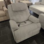 Flexsteel Zecliner Power Lift Sleep Recliner – Power Headrest & Lumbar – Light Gray — photo 2