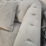 Martha Stewart Collection Saybridge 52" Chesterfield Fabric Armchair – Light Green – Macy’s — photo 3
