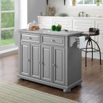 Crosley Furniture Alexandria Granite Top Kitchen Island/cart — photo 3