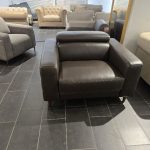 Palliser Marco 50" 100% Leather Power Wallhugger Recliner – Café Brow — photo 3