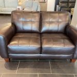 Kaleb 61" Tufted Leather Loveseat — photo 2