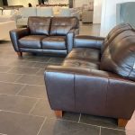 Kaleb 61" Tufted Leather Loveseat — photo 4