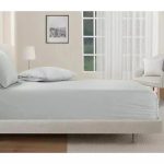 SleepRX 300 Thread Count 4-Pc. Sheet Set, Cotton-Bamboo - Lunar Rock Size: Full — photo 2