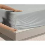 SleepRX 300 Thread Count 4-Pc. Sheet Set, Cotton-Bamboo - Lunar Rock Size: Full — photo 4
