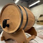 Studio Mercantile Miniature Wood Whiskey Barrel Dispenser — photo 8