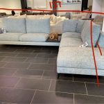 Chateau d'Ax Light blue/gray Long Island Sectional — photo 5