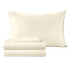 SleepRX 300 Thread Count 4-Pc. Sheet Set, Queen - Color IVORY — photo 2